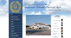 Desktop Screenshot of gabrielfuneralhomeinc.com