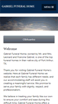 Mobile Screenshot of gabrielfuneralhomeinc.com